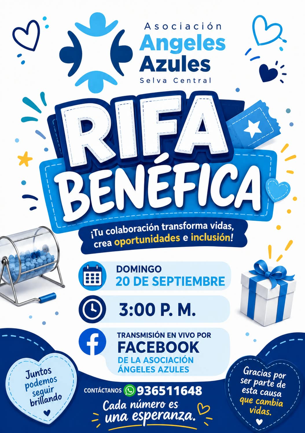 Rifa benefica 2026